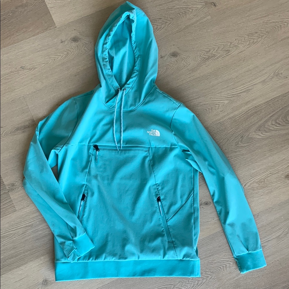 The North Face Teal Windbreaker Jacket